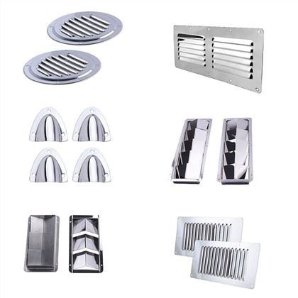 Roostevabast terasest karbikesta õhutusava traatkaabli õhutusava kate klapi ventilatsiooniava